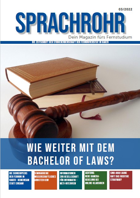 Titelbild Sprachrohr 03/2022